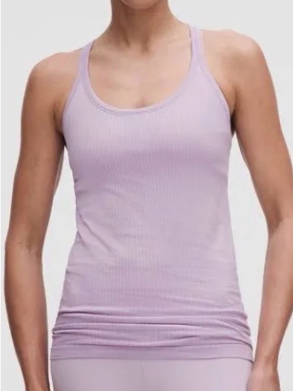 Lululemon Ebb to Street Tank Lilac Play
